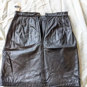 Wilson's Leather Maxima leather skirt